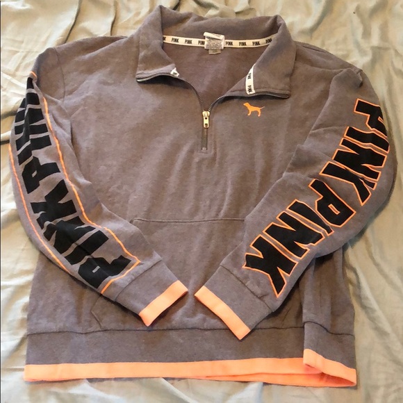 PINK Victoria's Secret Tops - Victoria Secret quarter zip sweatshirt